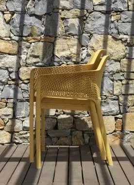 Nardi Armlehnstuhl Net tortora – Ansicht 4