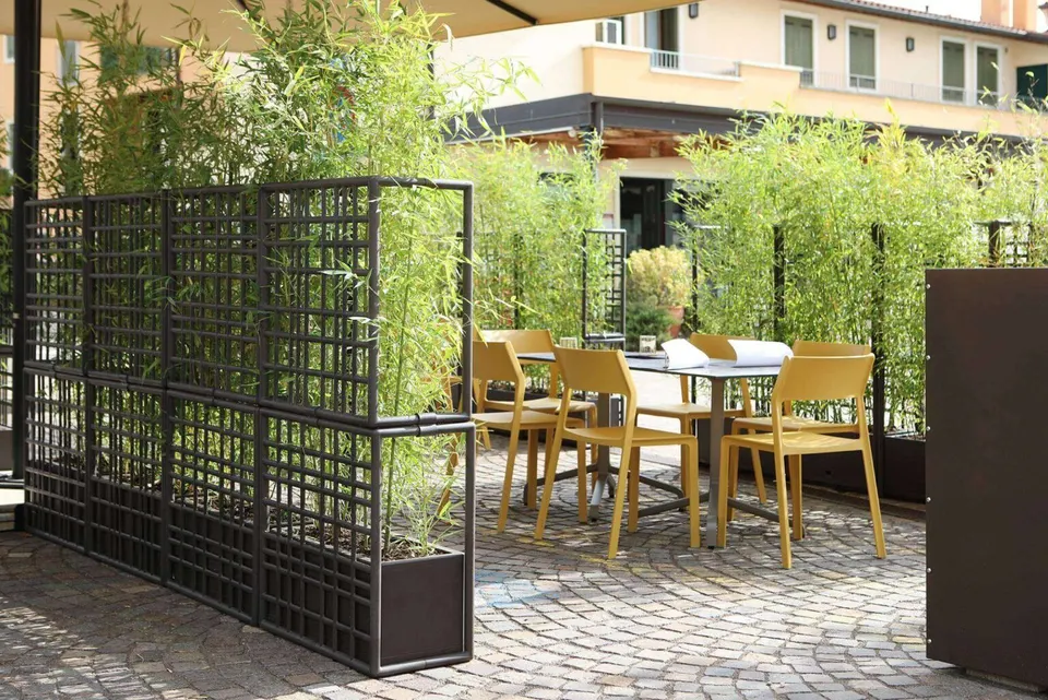 Nardi Sipario 3, Modulare Trennwand terra H211cm – Ansicht 4