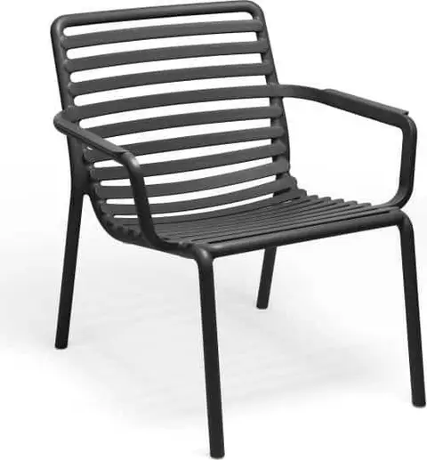 Nardi Armlehnstuhl Doga relax anthrazit – Ansicht 6