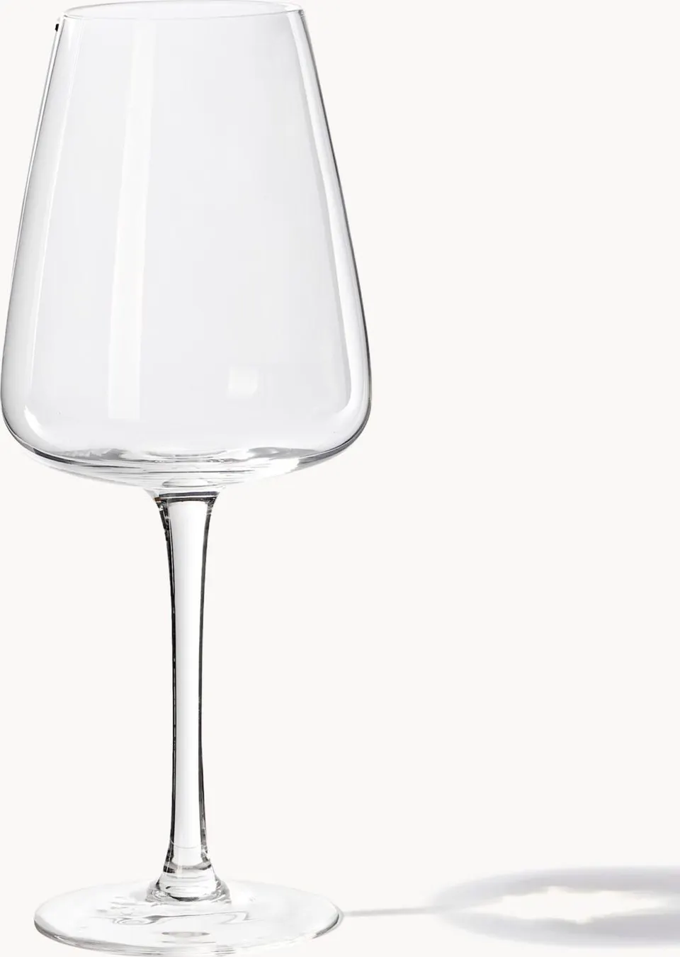 Set aus 4 mundgeblasenen Weißweingläsern aus klarem Glas ideal für Weinliebhaber elegante und hochwertige Gläser für besonderen Weingenuss