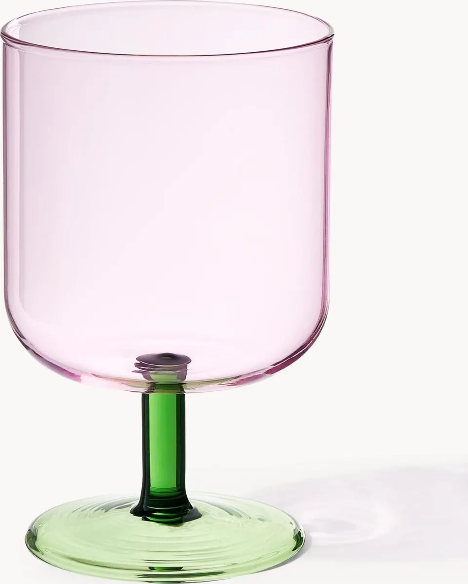 Weingläser Torino aus klarem Borosilikatglas im 2er Set elegant und bruchsicher