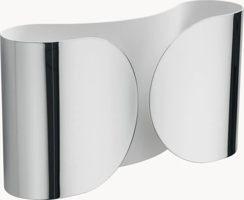 Design Flos Wandleuchte aus Chrom moderne Wandlampe elegant und stilvoll hochwertige Beleuchtung fürs Wohnzimmer Schlafzimmer oder Büro