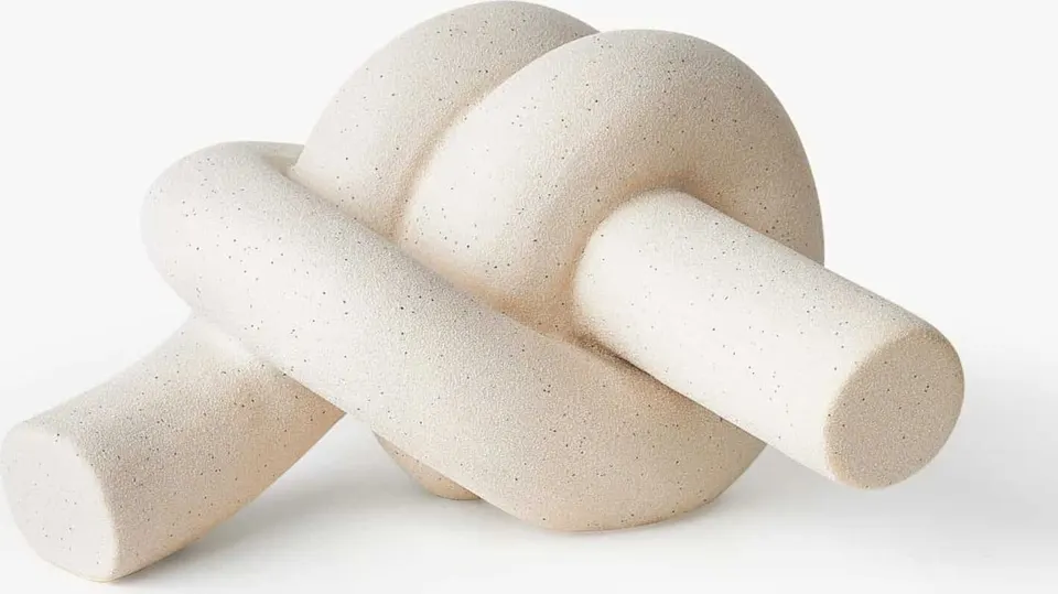 Handgemachtes Deko-Objekt Nodo aus nachhaltigen Materialien, einzigartiges Design für moderne Wohnkultur