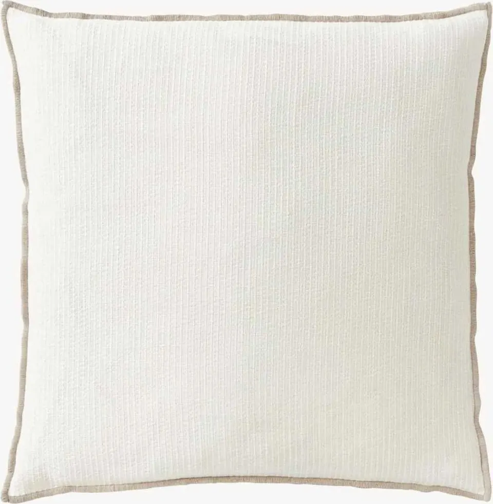Leinen-Kissenhülle Blaine in der Größe 50x50cm, natürliche Textur, atmungsaktives Material, modernes Design für Wohnzimmer und Schlafzimmer