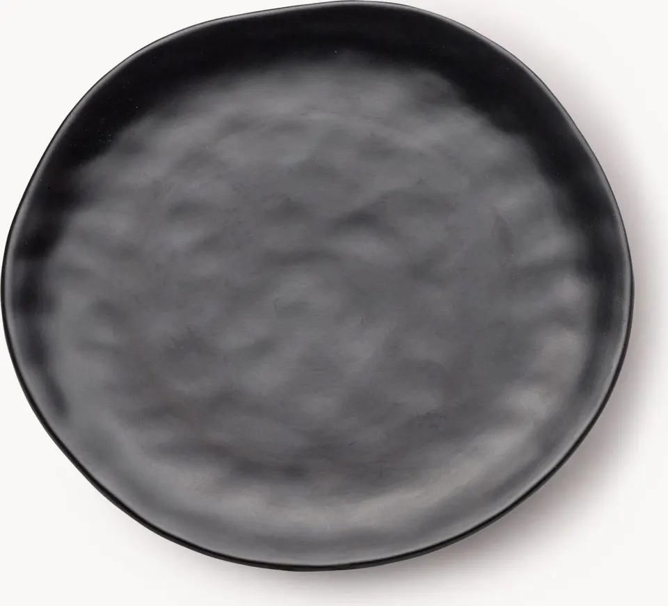 Speiseteller Organic aus nachhaltigem Material, 4 Stück Set, umweltfreundliche Essgeschirrserie