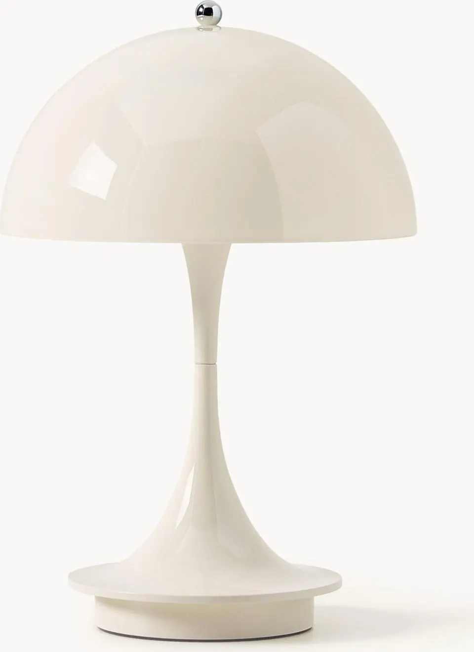 Mobile dimmbare LED-Tischlampe Panthella 160 in modernem Design von Verner Panton ideal für stimmungsvolle Beleuchtung