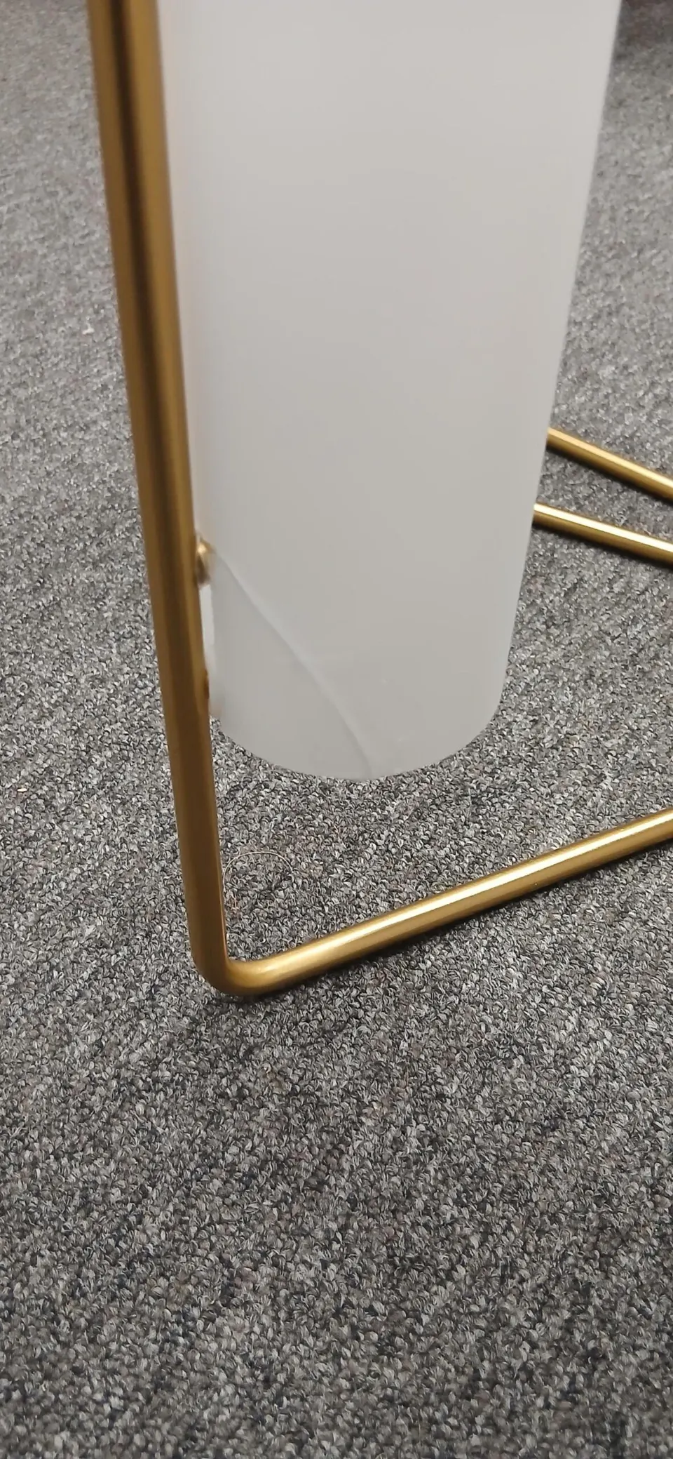 Große Pendelleuchte Gold – Ansicht 2