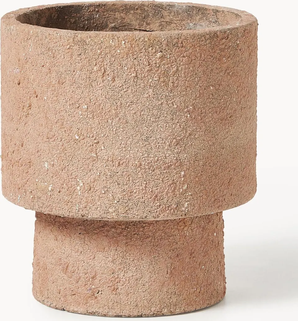 Übertopf Patmos mit einer Höhe von 29 cm, ideal für Zimmerpflanzen und dekorative Arrangements in Ihrem Zuhause.