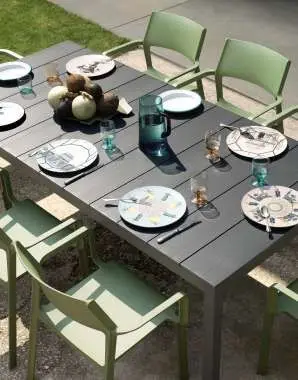 Nardi Rio Alu Ausziehtisch 210/280 cm anthrazit – Ansicht 3