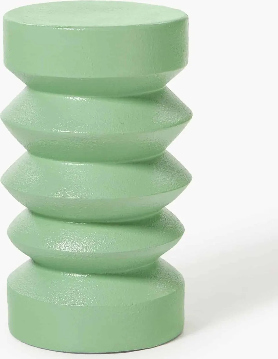 Kleiner Beistelltisch aus Stoneware im modernen Design ideal für Wohnzimmer und Schlafzimmer
