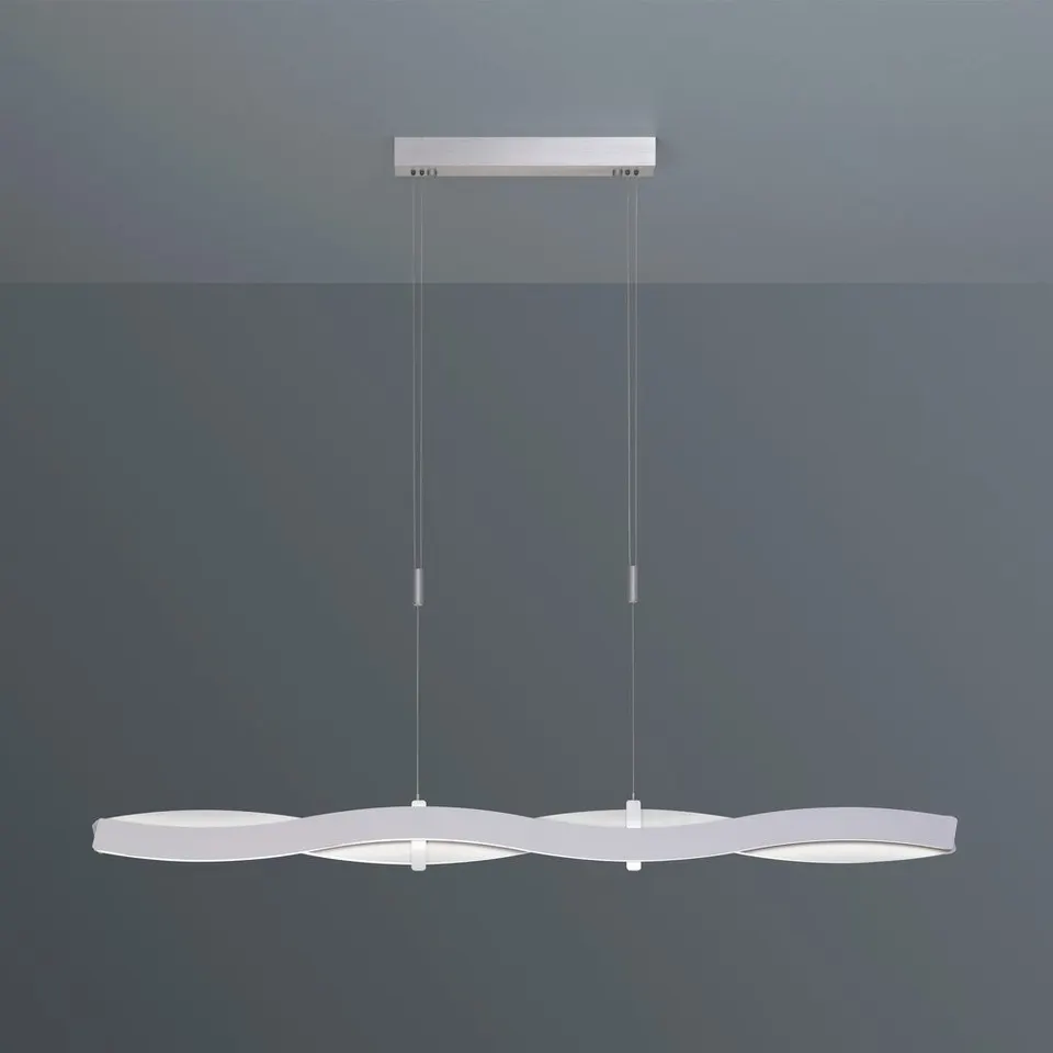 LED Pendelleuchte Swing L 120 cm moderne Hängeleuchte mit integriertem LED-Licht ideal für Esszimmer und Wohnzimmer energiesparend und stilvoll