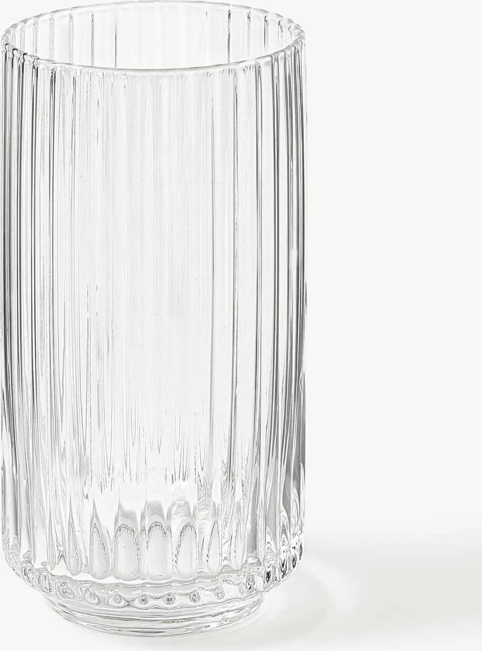 Set aus 4 mundgeblasenen Longdrinkgläsern, handgefertigte hochwertige Trinkgläser für erfrischende Getränke